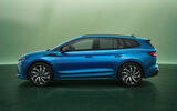 Skoda Enyaq facelift side
