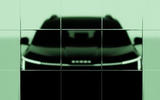 Skoda EV teaser front Skoda EV teaser front