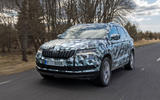 Skoda Karoq prototype driven
