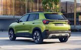 Skoda Kylaq rear quarter Skoda Kylaq rear quarter