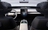 Skoda Vision O dashboard viewed from rear Skoda Vision O dashboard viewed from rear
