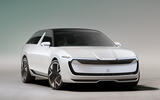 Skoda Vision O front quarter static Skoda Vision O front quarter static