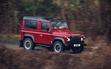 Land Rover Defender V8 driven
