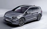Skoda Enyaq front three quarter