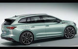 Skoda Enyaq leaked images side rear Skoda Enyaq leaked images side rear