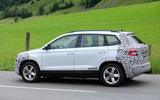 Skoda Karoq spyshot side