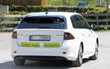 2019 Skoda Octavia estate spy shots