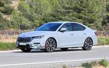 Skoda Octavia vRS spyshots front side