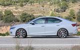 Skoda Octavia vRS spyshots side Skoda Octavia vRS spyshots side