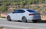 Skoda Octavia vRS spyshots rear side Skoda Octavia vRS spyshots rear side