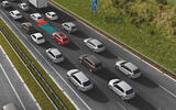 Skoda safety tech traffic jam assist Skoda safety tech traffic jam assist