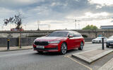 The all-new Skoda Superb: a sleek plug-in hybrid available as a hatchback and an estate The all-new Skoda Superb: a sleek plug-in hybrid available as a hatchback and an estate