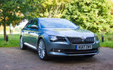 Skoda Superb front
