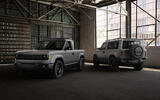 Slate Truck in pick up and SUV bodystyles   parked in warehouse Slate Truck in pick up and SUV bodystyles   parked in warehouse