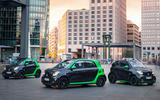 Smart Fortwo, Fortwo cabriolet and Forfour Electric Drive revealed