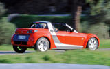 Smart Roadster Mk1 rear quarter braking Smart Roadster Mk1 rear quarter braking