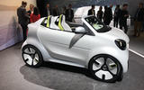 Smart ForEase concept motor show debut Paris 2018