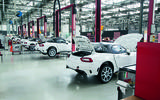 Abarth 124 Rally in factory