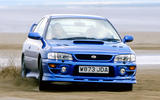 Subaru Impreza P1 front drift Subaru Impreza P1 front drift