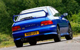 Subaru Impreza P1 rear Subaru Impreza P1 rear