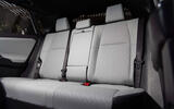Subaru Solterra facelift rear seats
