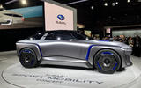 Subaru Sport Mobility Concept on show in Tokyo   side close up Subaru Sport Mobility Concept on show in Tokyo   side close up