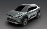 Suzuki eVX concept 2023 front quarter static render Suzuki eVX concept 2023 front quarter static render