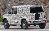 Suzuki Jimny spies 2022 three quarter rear Suzuki Jimny spies 2022 three quarter rear