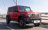 Suzuki Jimny 5 door front three quarter lead Suzuki Jimny 5 door front three quarter lead