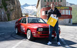 Synhelion founder Philipp Furler with Audi Quattro SWB