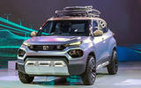 New Delhi Auto Expo 2020 - Tata Sierra front New Delhi Auto Expo 2020 - Tata HBX front
