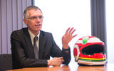 PSA chairman Carlos Tavares talks to Autocar