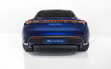 2020 Porsche Taycan Turbo S - studio rear