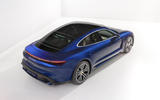 2020 Porsche Taycan Turbo S - studio rear
