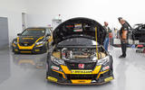 Inside the 2018 Honda Civic Type R BTCC racing car