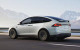 Tesla Model Y rear quarter tracking 2023
