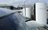 Tesla charger with a BMW iX1 Tesla charger with a BMW iX1