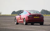 Thatcham ADAS testing Tesla rear Thatcham ADAS testing Tesla rear