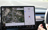 Thatcham ADAS testing tesla screen Thatcham ADAS testing tesla screen