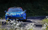 2020 Alpine A110 Rally - cornering front