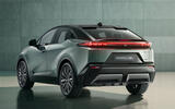 Toyota C HR+ rear quarter Toyota C HR+ rear quarter