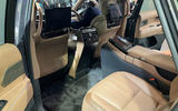 Toyota Century SUV Tokyo motor show 2023 interior rear Toyota Century SUV Tokyo motor show 2023 interior rear