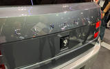 Toyota Century SUV Tokyo motor show 2023 rear badge Toyota Century SUV Tokyo motor show 2023 rear badge