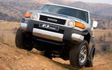 Toyota FJ Cruiser front off road Toyota FJ Cruiser front off road