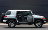 Toyota FJ Cruiser side door open Toyota FJ Cruiser side door open