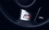 Toyota GR Corolla steering wheel detail Toyota GR Corolla steering wheel detail