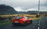 Toyota GR Supra in Wales rear JH