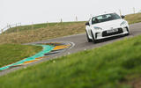 Toyota GR86 front cornering downhill