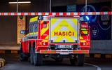 Toyota Hilux firefighting truck rear