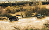 toyota land cruiser vs ineos grenadier vs land rover defender 2024 offroad day 1 jh 76